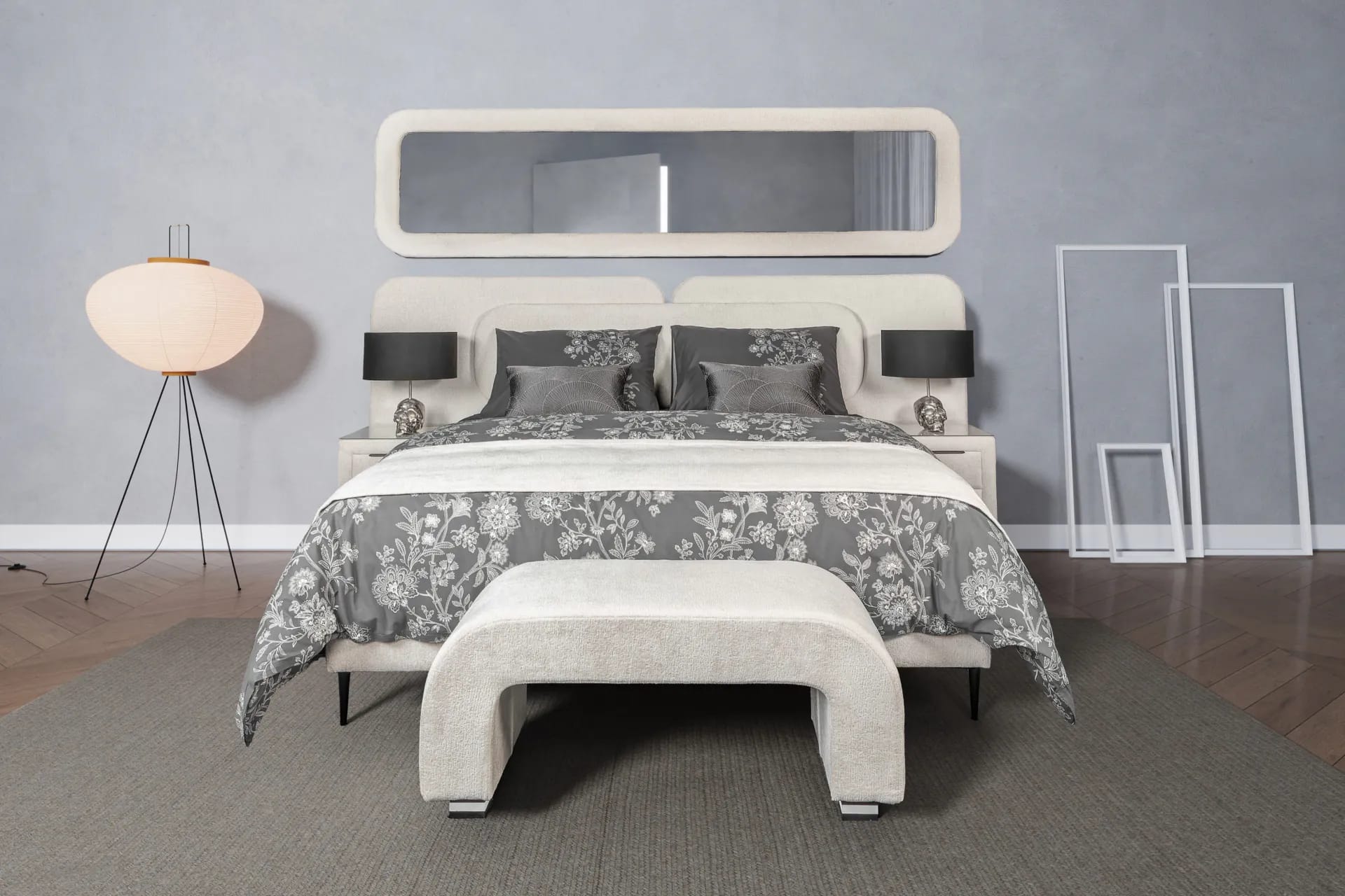 Mistral krevet model Elegance — pogled sprijeda